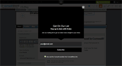 Desktop Screenshot of drake-cornwall.cornwalldirect.info